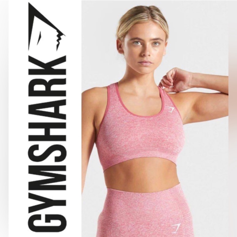 Gymshark Pink Seamless Sports Bra